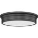 Bentley LED 20 inch Matte Black Flush Mount Ceiling Light