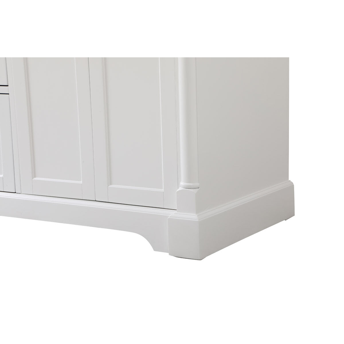 Clarence 60 X 22 X 35 inch White Vanity Sink Set