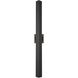 Troy 2 Light 38 inch Black Outdoor Wall Sconce