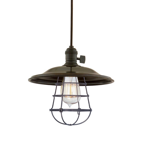 Heirloom 1 Light 10 inch Old Bronze Pendant Ceiling Light in MS2, Yes