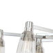 Carnival 6 Light 49.5 inch Polished Nickel Chandelier Ceiling Light