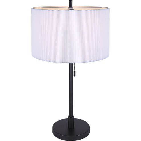 Carmynn 24.25 inch 60.00 watt Black Table Lamp Portable Light