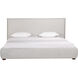 Luzon Light Grey Bed, King