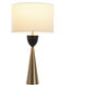 Rome 31 inch Matte Gold Brass / Antique Bronze / Black Marble Table Lamp Portable Light