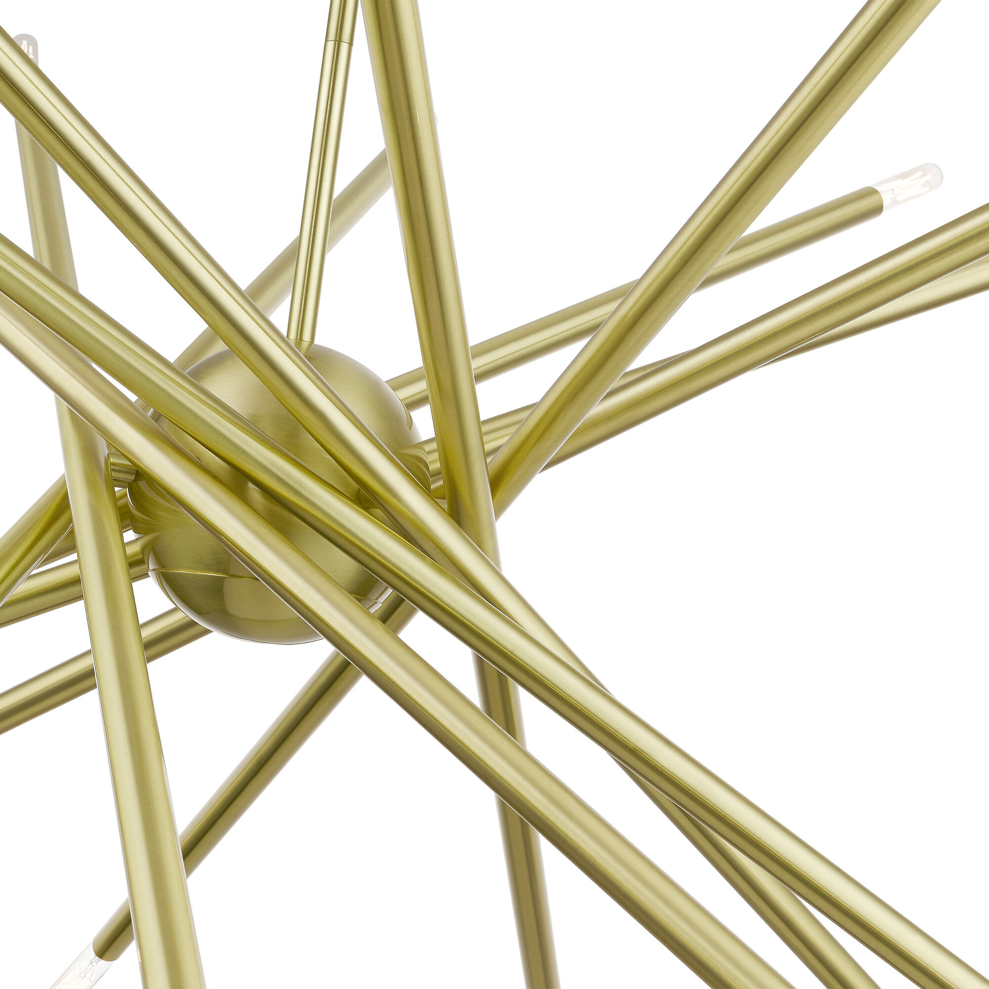 Soho 20 Light 37.5 inch Satin Brass Chandelier Ceiling Light, Large