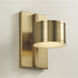 Henley LED 5.5 inch Aged Brass Sconce Wall Light