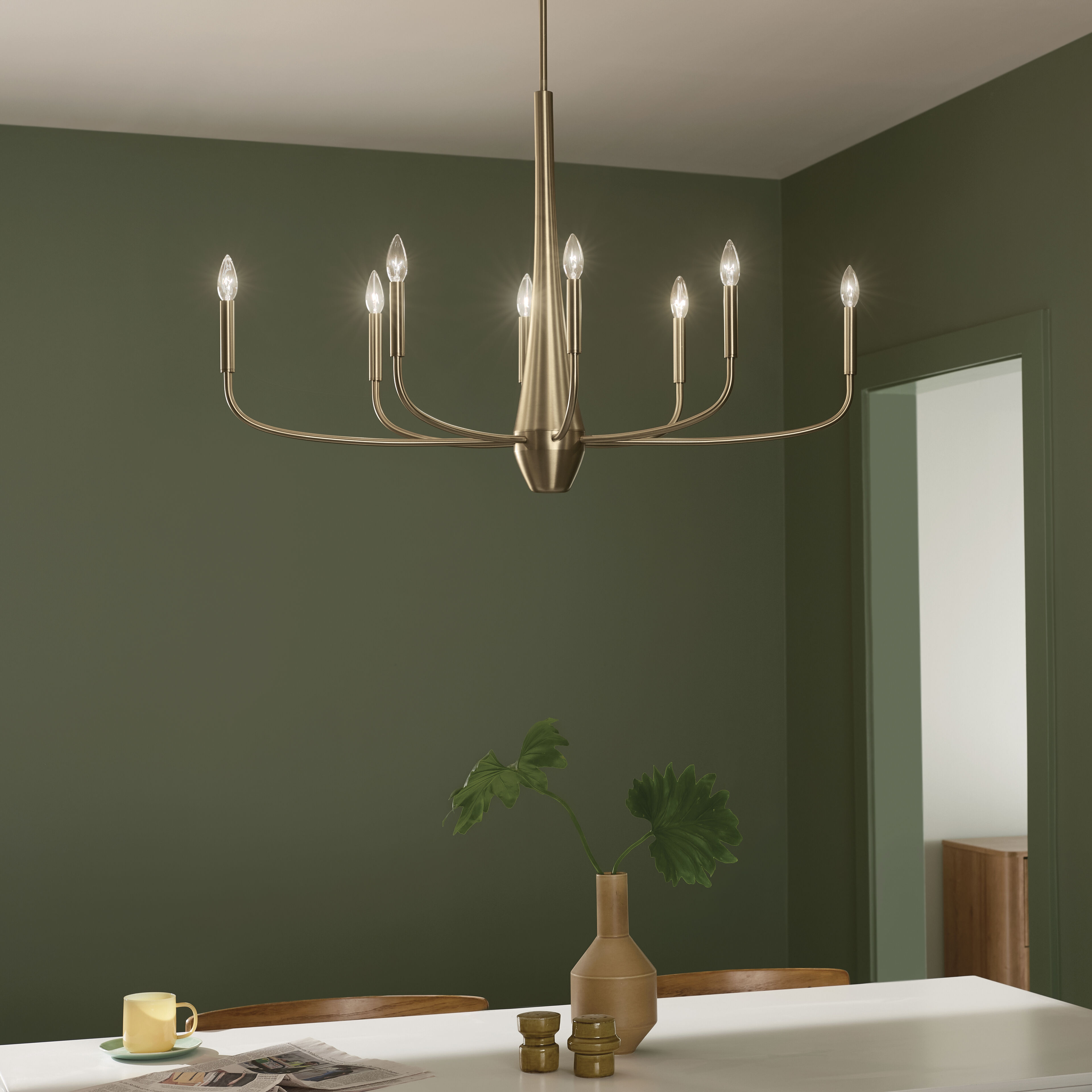 Ksana gold chandelier 2025