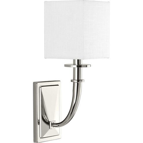 Corky 1 Light 5.63 inch Polished Nickel Wall Sconce Wall Light, Design Series