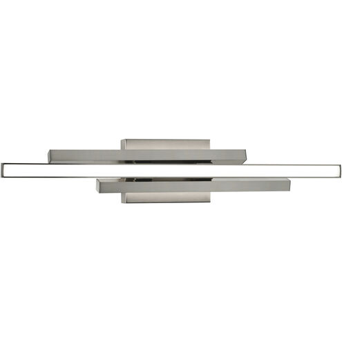 Indra 3 Light 24 inch Satin Nickel Bath Vanity Wall Light