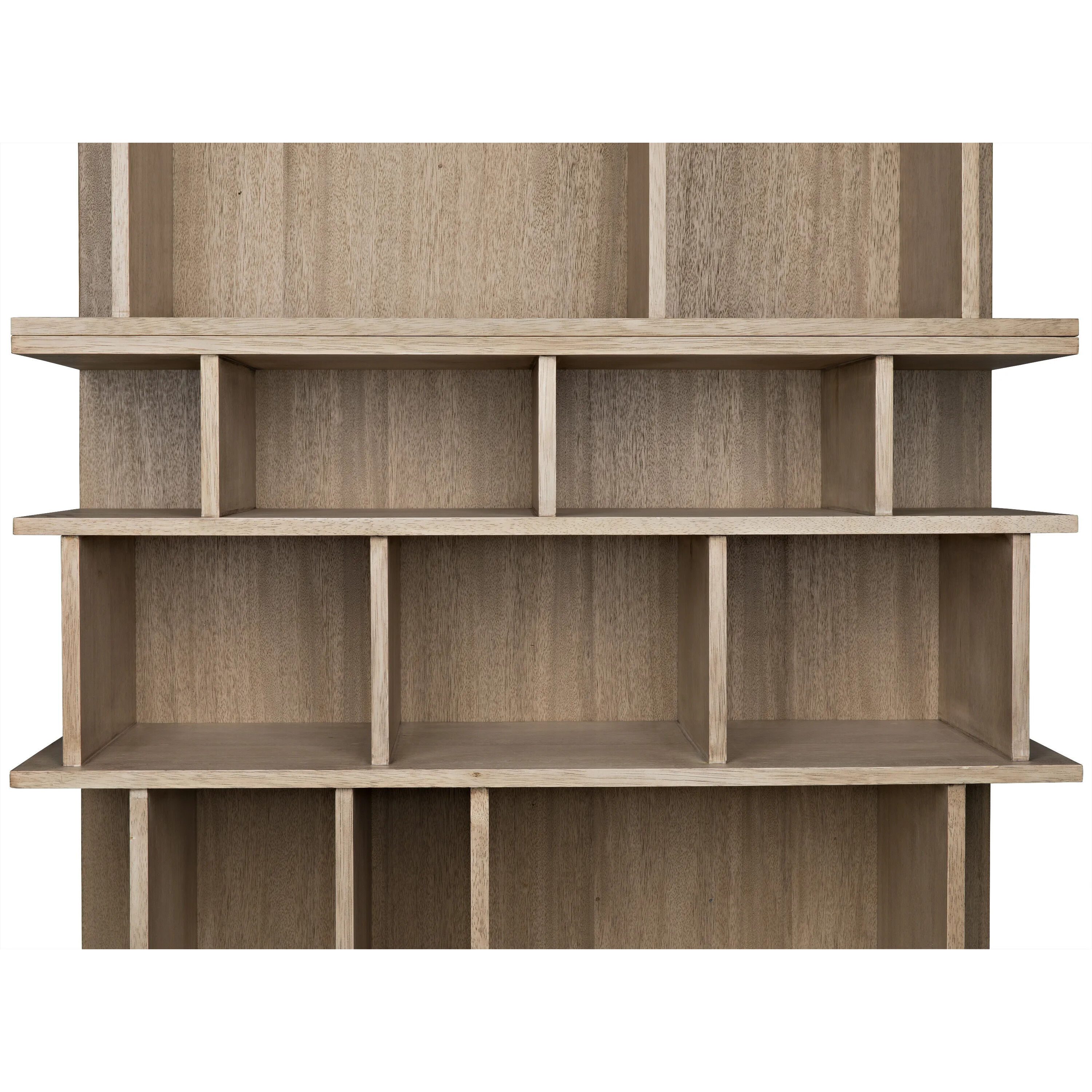 Rashi Washed Walnut Bookcase