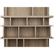 Rashi Washed Walnut Bookcase