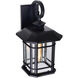 Blackburn 1 Light 17 inch Black Outdoor Wall Light