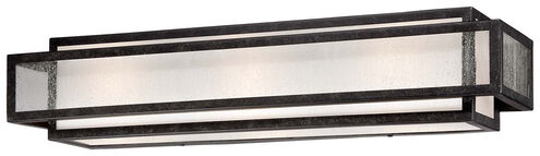 Camden Square 3-Light Aged Charcoal Bath and Vanity Light Camden Square 3-Light Aged Charcoal Bath and Vanity Light