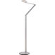 Task Portables 65.5 inch 12.00 watt Chiseled Nickel Floor Lamp Portable Light
