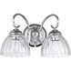 Audra Vanity Wall Light in Chrome