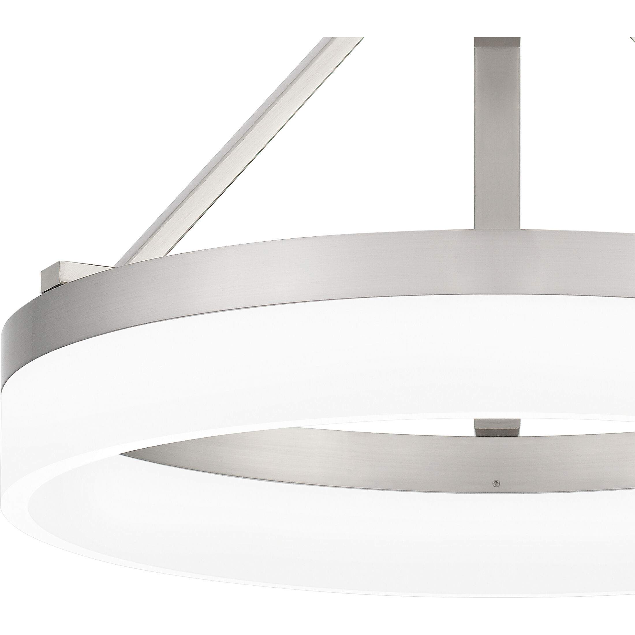 Cohen 15.75 inch Brushed Nickel Semi-Flush Mount Ceiling Light