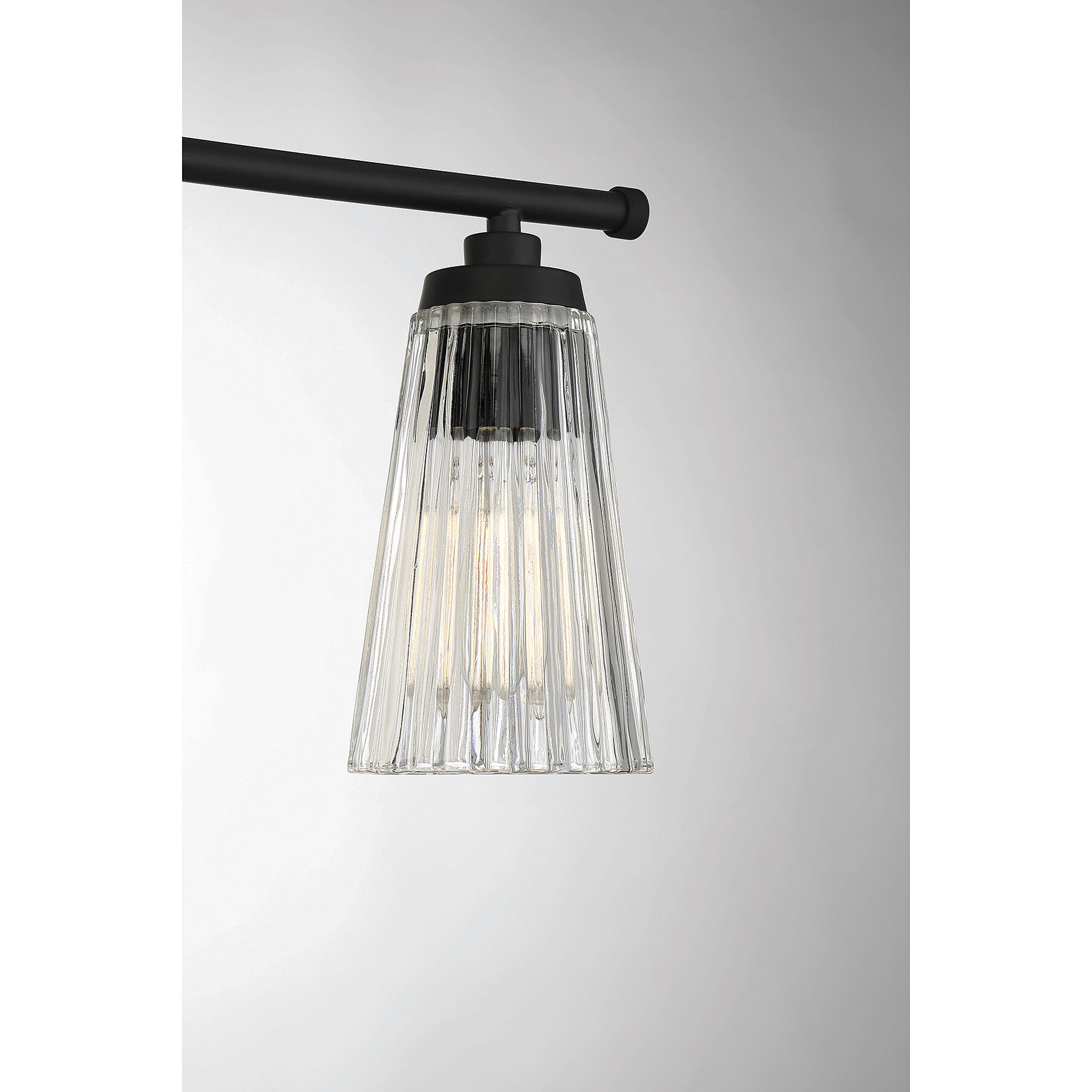 Chantilly 3 Light 22 inch Black Bathroom Vanity Light Wall Light, Essentials