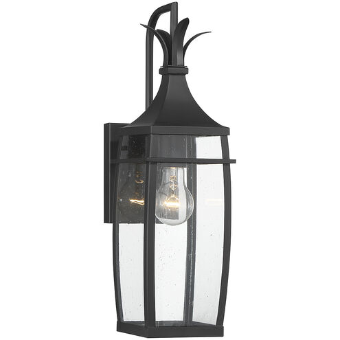 Montpelier 1 Light 18.5 inch Matte Black Outdoor Wall Lantern