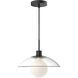 Alora Mood Francesca Pendant Ceiling Light in Matte Black