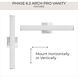 Phase 6.2 LED 24 inch Polished Chrome Linear Vanity Light Wall Light