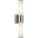 London LED 4.75 inch Brushed Nickel Wall Sconce Wall Light