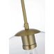 Baxter 1 Light 12 inch Satin Gold Pendant Ceiling Light