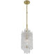 Ackerly 1 Light 8.5 inch Aged Brass Chandelier Ceiling Light