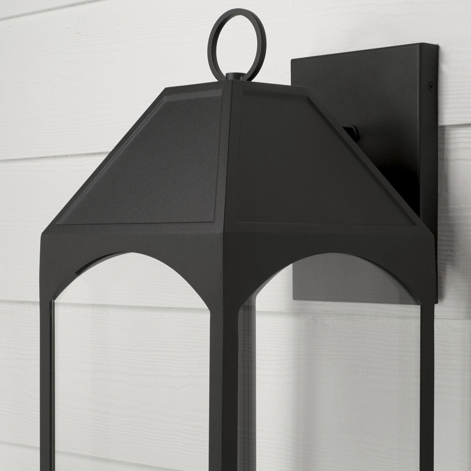 Burton LED 26 inch Black Outdoor Wall Lantern