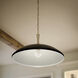 Delarosa 1 Light Black Pendant Ceiling Light