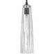 Cosette LED 5 inch Black Oxide Pendant Ceiling Light in Clear Crystal