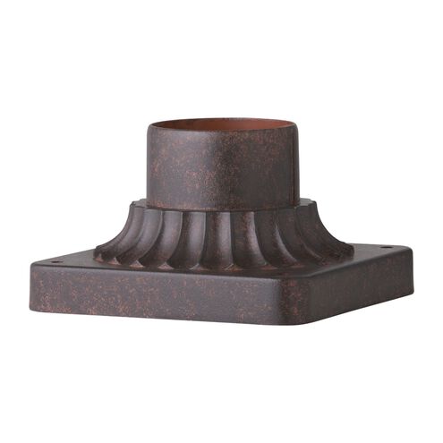 Outdoor Pier Mounts 5.75 inch Copper Oxide Pier Mount Base