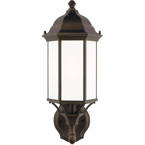 Sevier 1 Light 19.38 inch Antique Bronze Outdoor Wall Lantern, Medium