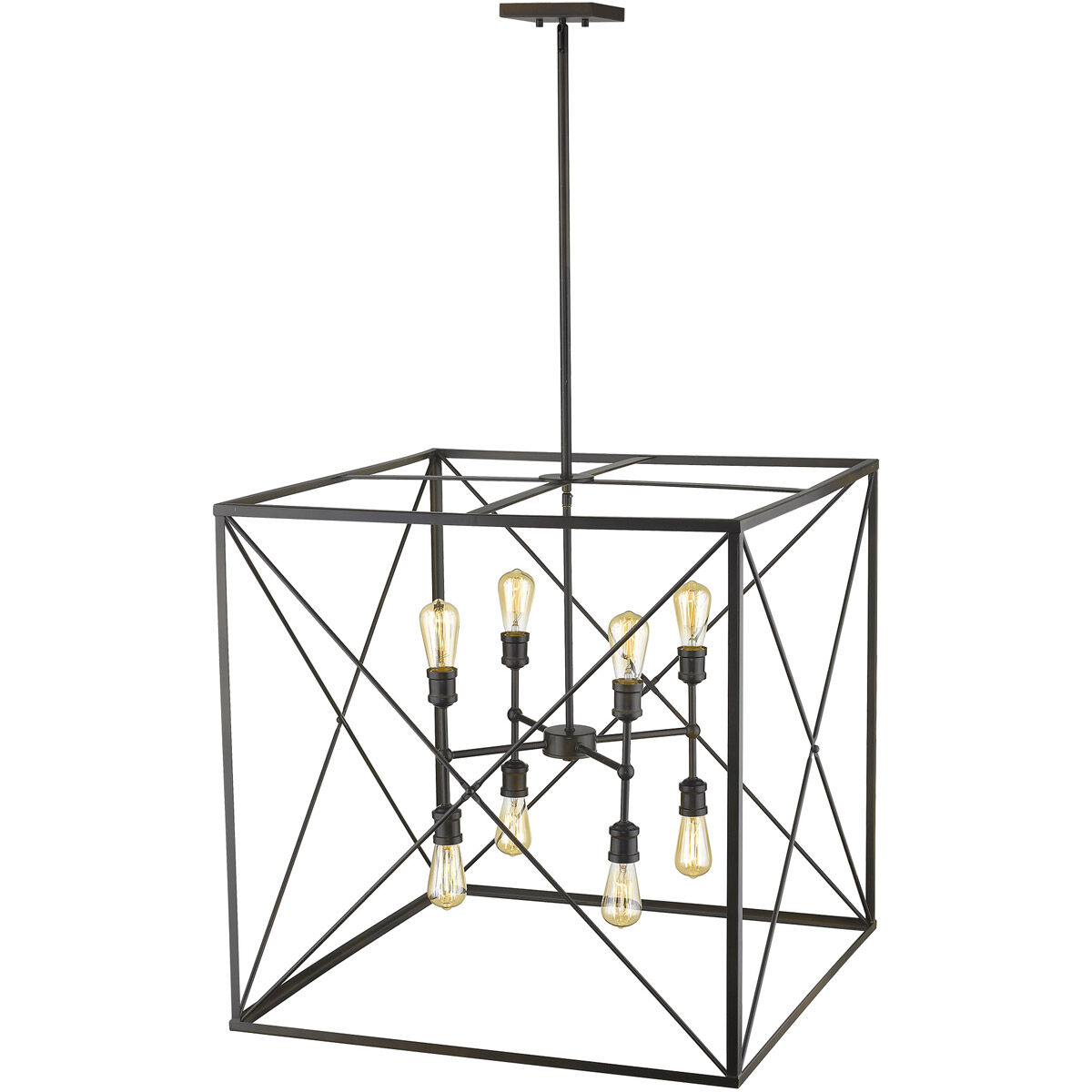 Brooklyn 8 Light 30 inch Oil-Rubbed Bronze Pendant Ceiling Light