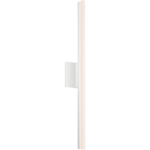 Stiletto LED 5 inch Satin White Bath Light Wall Light