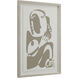 Cybel Beige/White Canvas Art, 2 Piece