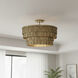 Arden 4 Light 20.5 inch Ancestral Gold Pendant Ceiling Light