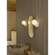 Lyra 1 Light 6.3 inch Gloss Glaze White Bathroom Wall Light