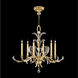 Beveled Arcs 6 Light 37 inch Gold Chandelier Ceiling Light in Gold Leaf