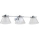 Cone LED 22 inch Chrome Bath Vanity Light Wall Light