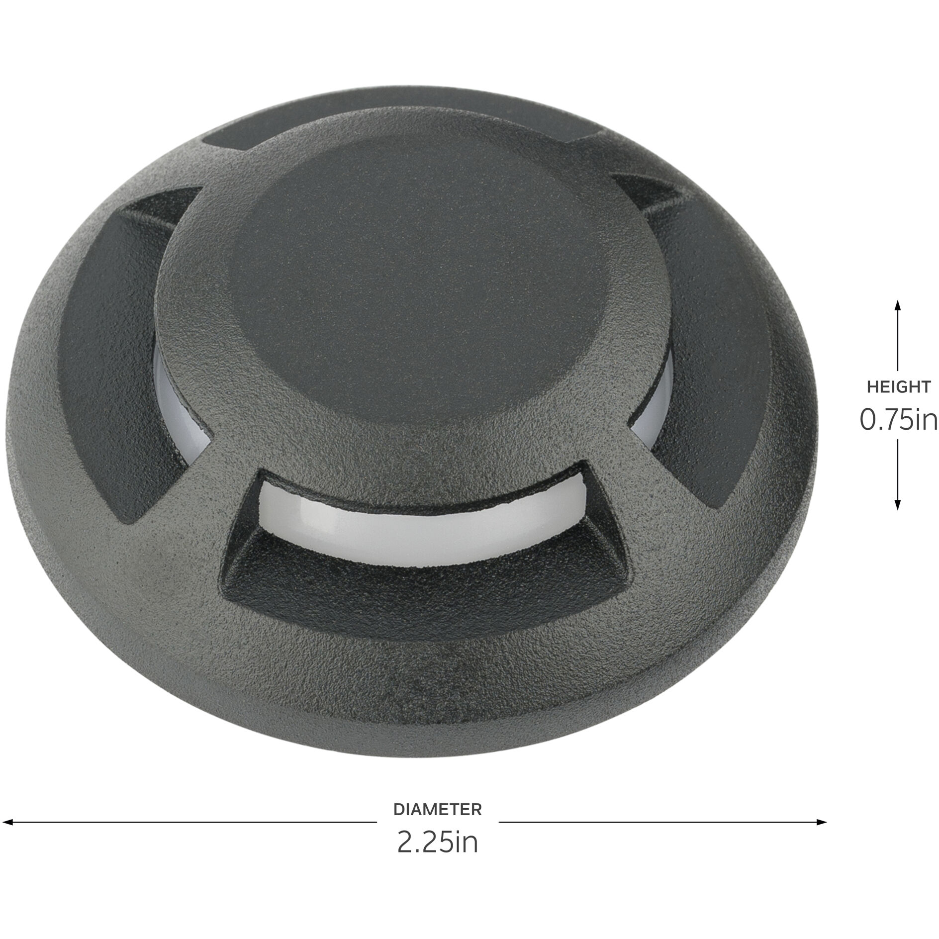 LED Mini All-Purpose Black Brass 4Way Top Accessory