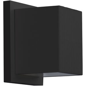 Mavis LED 4 inch Black Exterior Wall Sconce