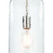 Bar 1 Light 6.5 inch Polished Nickel Pendant Ceiling Light