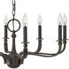 Rutherford LED 29 inch Oil Rubbed Bronze Indoor Chandelier Ceiling Light