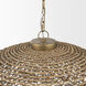 Sana 37.75 inch Brown Pendant Light Ceiling Light