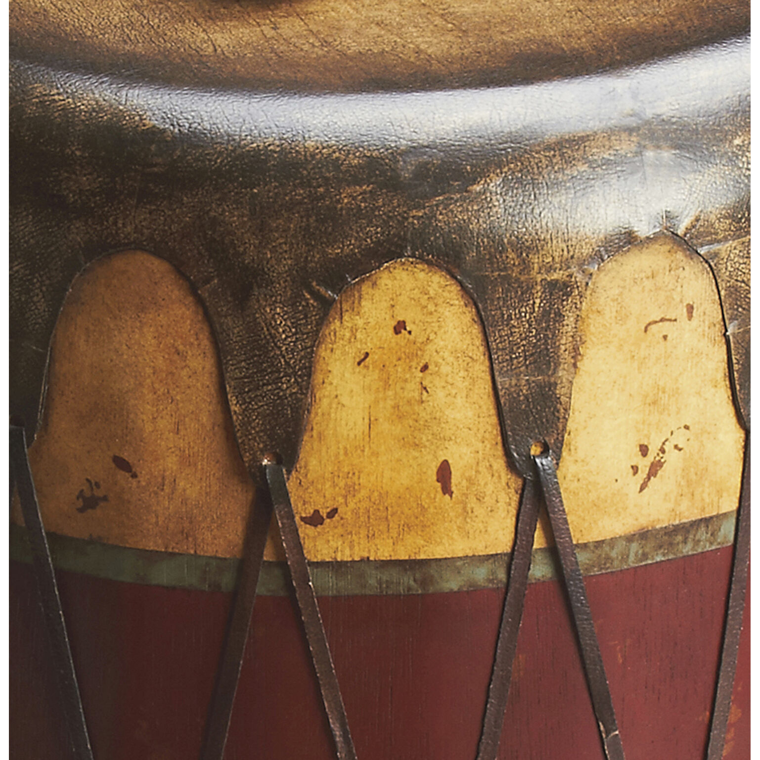 Mountain Lodge Navajo Leather 28 X 18 inch Mountain Lodge Accent Table