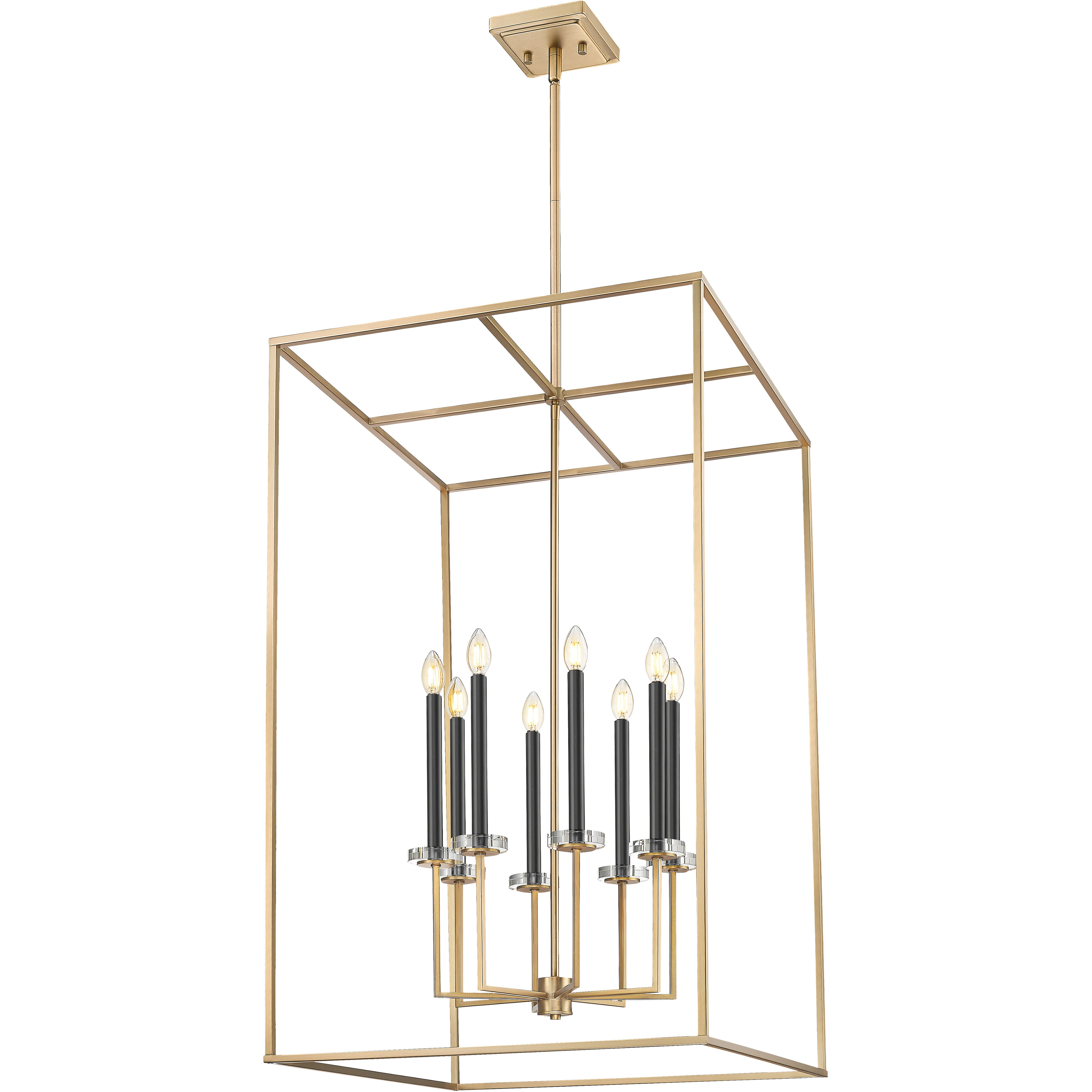 Gaultier 8 Light 24 inch Mondern Gold Chandelier Ceiling Light in Modern Gold