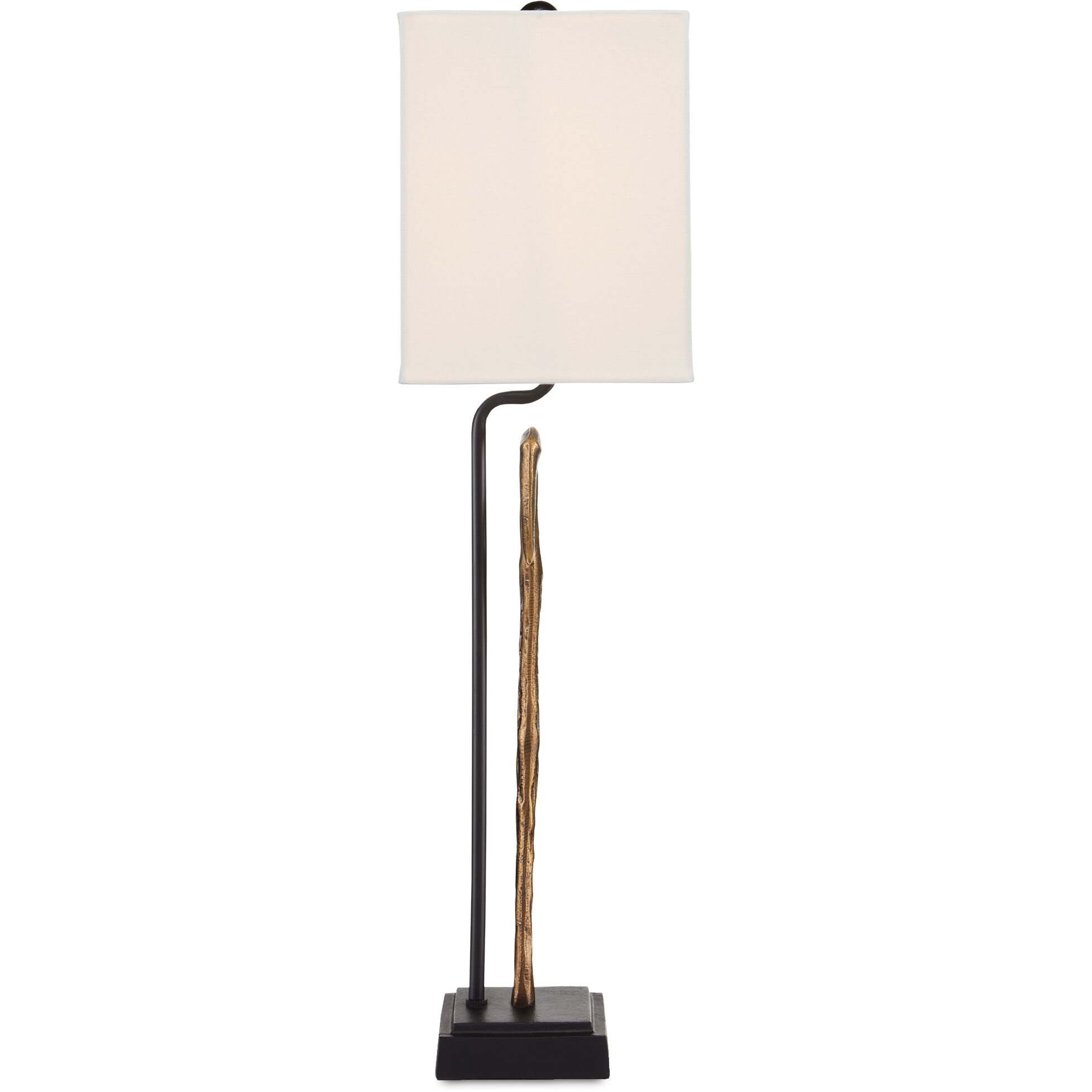 Antigone 31.5 inch 150 watt Antique Brass/Black Table Lamp Portable Light