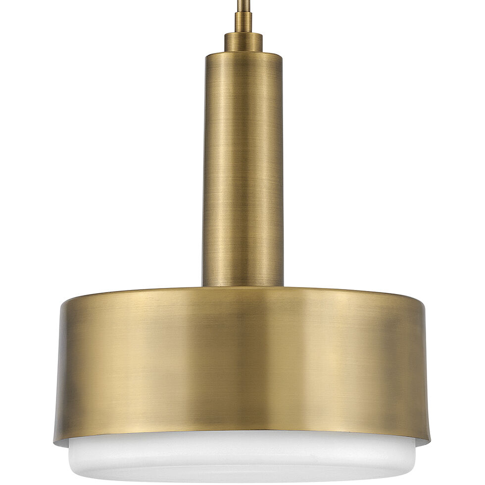 Cedric 2 Light 13 inch Lacquered Brass Indoor Pendant Ceiling Light