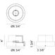 Syvana Wall Sconce Wall Light in Grey