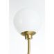 Nyomi 2 Light 42 inch Satin Gold Chandelier Ceiling Light